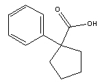 1-苯基環戊烷羧酸